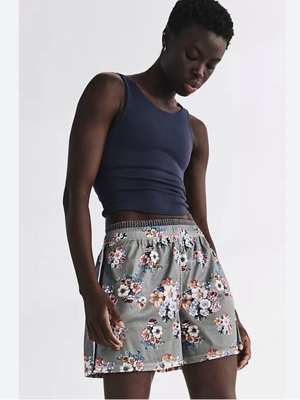 Free People movement win in Venice printed shorts